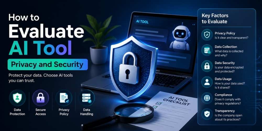 How to Evaluate AI Tool Privacy and Security