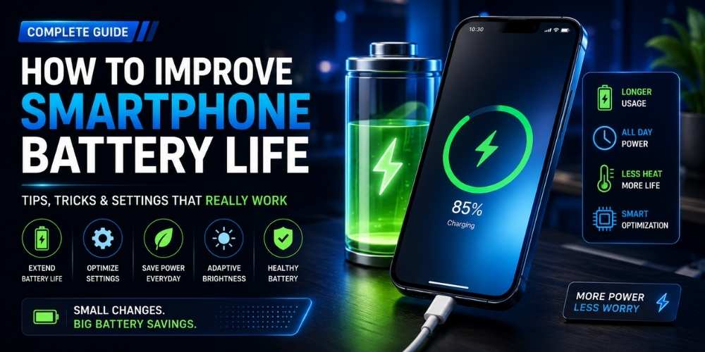 How to Improve Smartphone Battery Life Without Sacrificing Performance